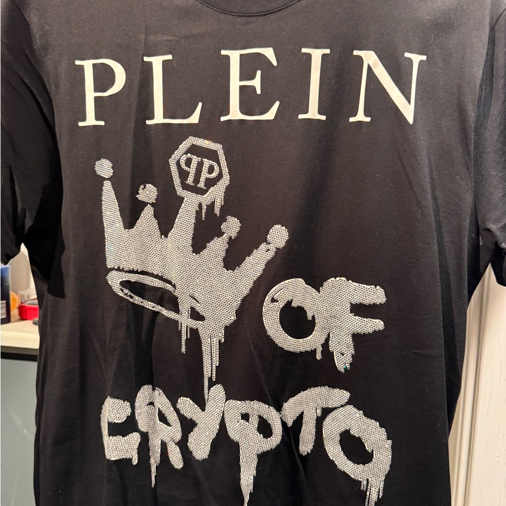 Philipp Plein Black Graphic T-Shirt